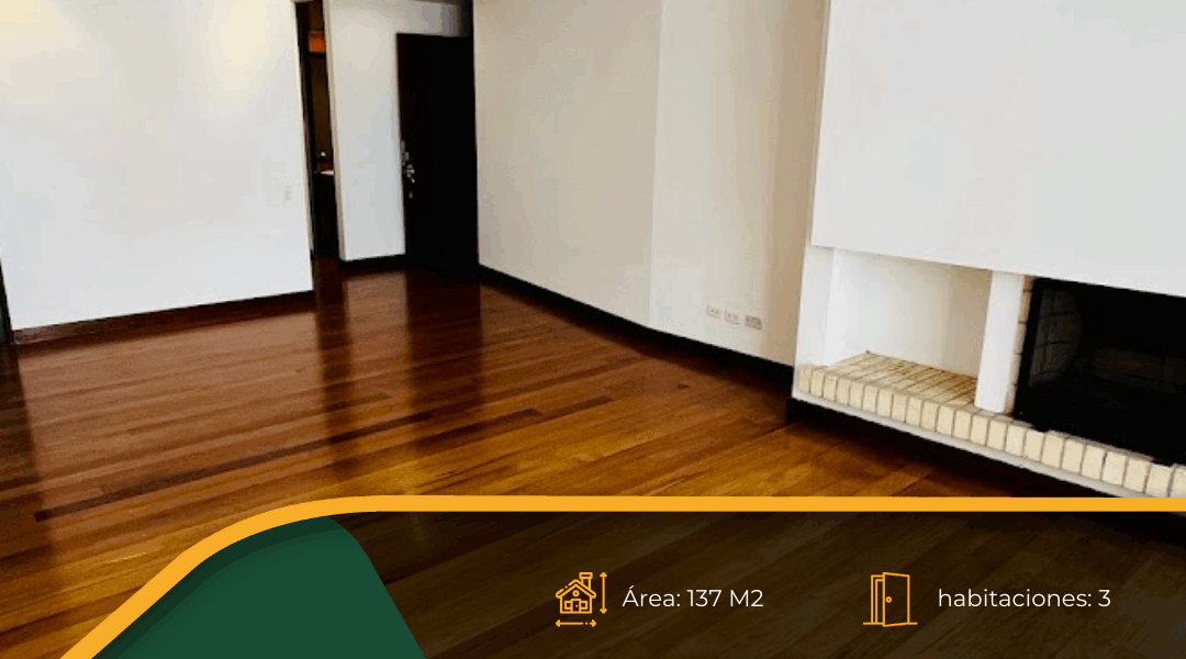 apartamento en arriendo chico rservado