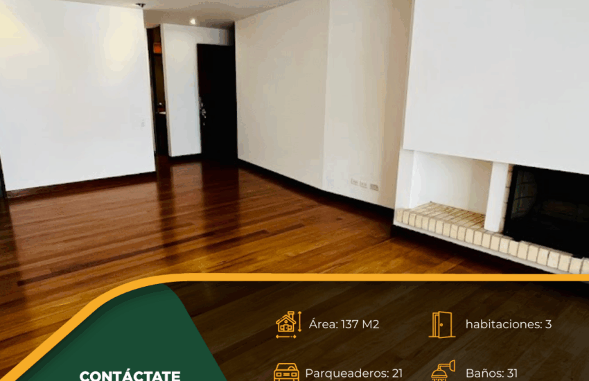 apartamento en arriendo chico rservado